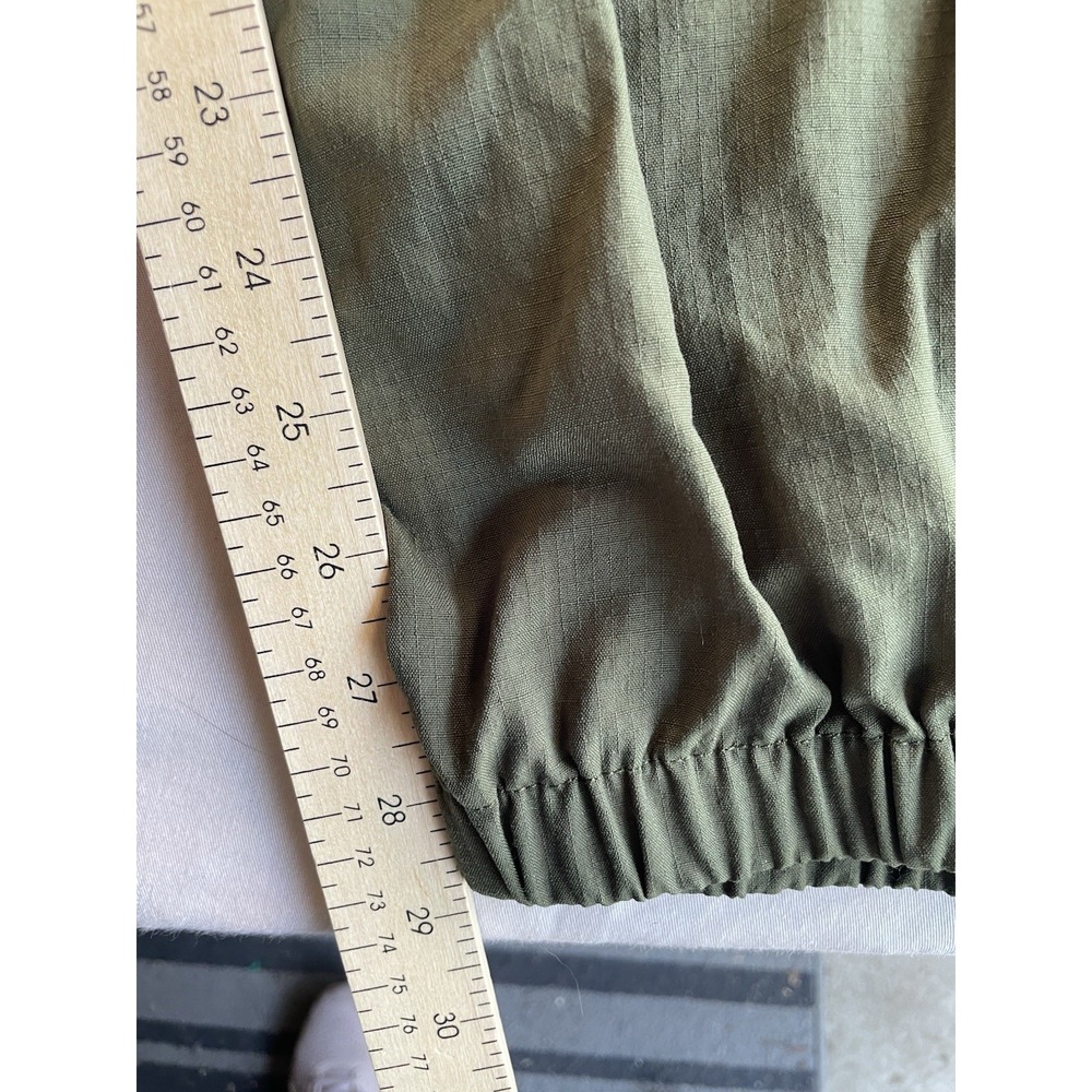 LL Bean Pants Men's LG Hiking Outdoor Utility Lightweight Belt Green Convertible - Picture 6 of 11